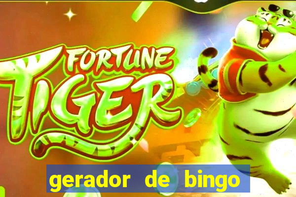 gerador de bingo de palavras